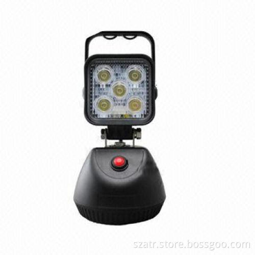 LED Rechargeable Work Light, 3,000-6,500K Color Temperature, 32.6Wh Rechargeable Li-battery